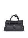 Zanellato Bag Made Of Hammered Leather In Black