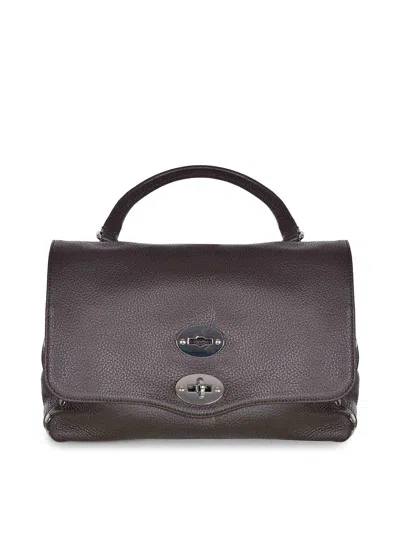 Zanellato Bag Made Of Hammered Leather In Brown