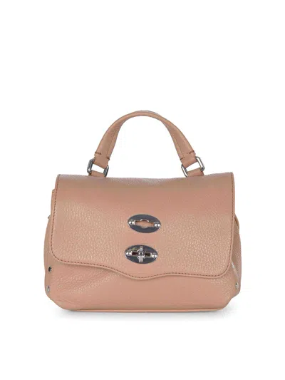 Zanellato Bag Made Of Hammered Leather In Sand