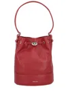 Zanellato Bucket Shoulder Bag Metal Hardware In Pink