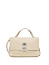 Zanellato Postina Daily Beige Alcalino Baby Handbag In Neutral