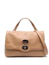 Zanellato Postina Small Tote Bag In Beige