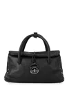 Zanellato Studded Top-handle Shoulder Bag In Black