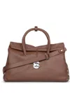 Zanellato Small Dotta Centauro Tote Bag In Brown