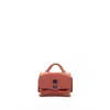 Zanellato Postina Saeta Baby Leather Handbag In Pink