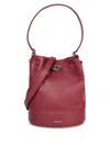 Zanellato Drawstring Top Handle Shoulder Bag In Red