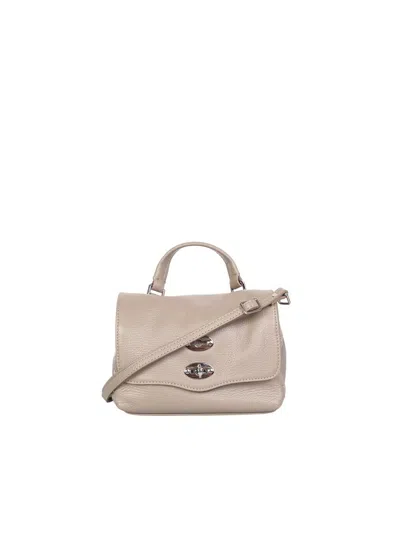 Zanellato Postina Small Tote Bag In Gray