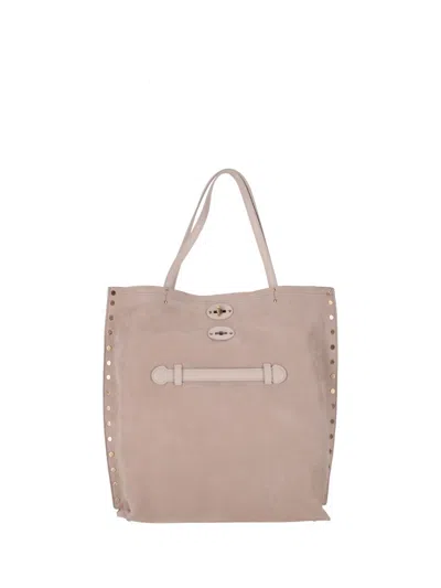 Zanellato Beige Aspasso Medium Tote In Neutral