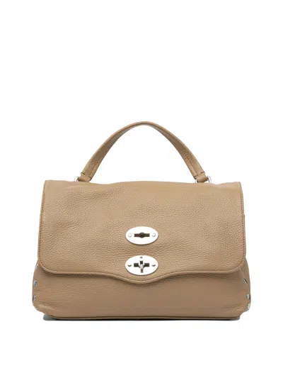 Zanellato Beige Cow Leather Handbag