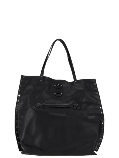 ZANELLATO BLACK A SPASSO TOTE