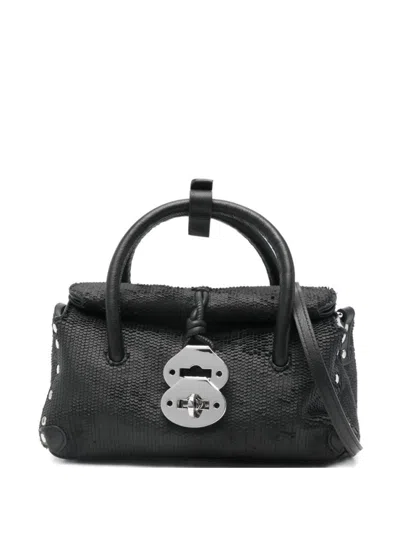 Zanellato Black Dotta Satchel