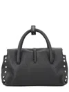 Zanellato Black Leather Shoulder Bag In Black