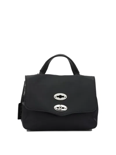 Zanellato Black Nylon Polyurethane Handbag