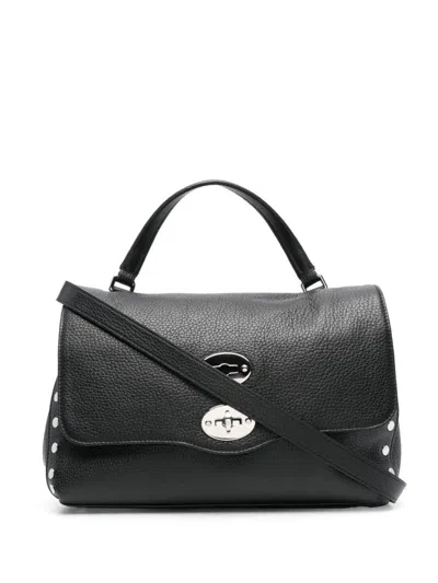 ZANELLATO BLACK POSITANO SATCHHEL BAG
