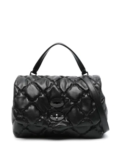 Zanellato Black Postina Amar Nuvola Satchel