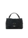 Zanellato Black Postina Daily S Handbag In Black