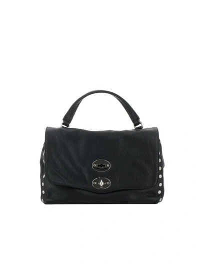 Zanellato Black Postina Daily S Handbag