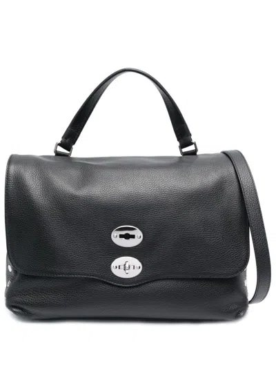 Zanellato Black Postina Satchel Bag