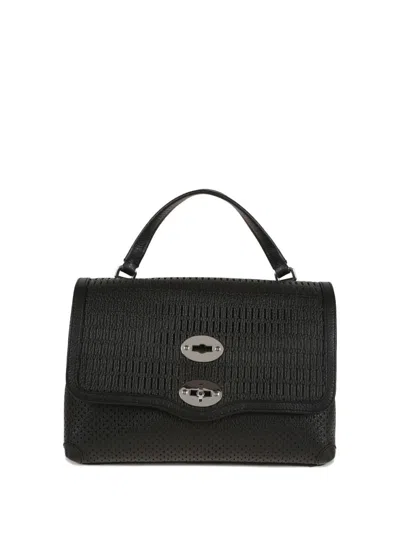 Zanellato Black Postina Small Satchel
