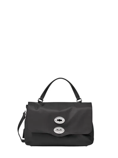 Zanellato Black Postina Small Satchel