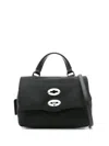 Zanellato Black Postina Tokyo Baby Satchel