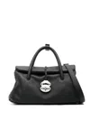Zanellato Black Small Dotta Tote Bag In Black