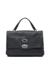 Zanellato Blue Cow Leather Handbag