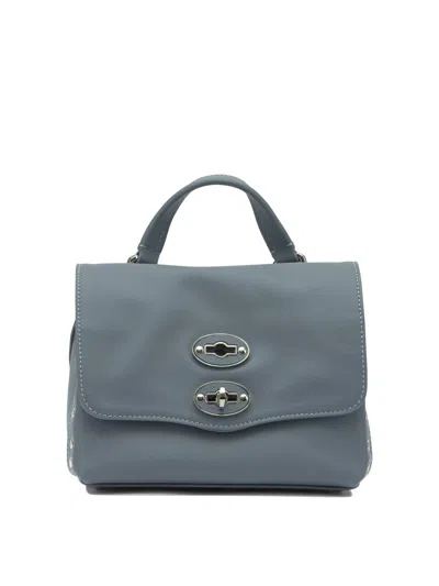 Zanellato Blue Leather Handbag