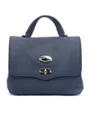 Zanellato Blue Pavon Postina Daily Baby Size In Blue