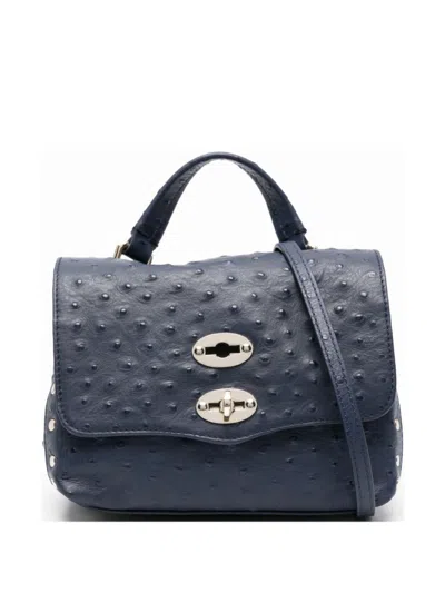 Zanellato Blue Postina Mini Satchel