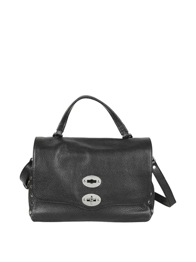 Zanellato Leather Bag In Black