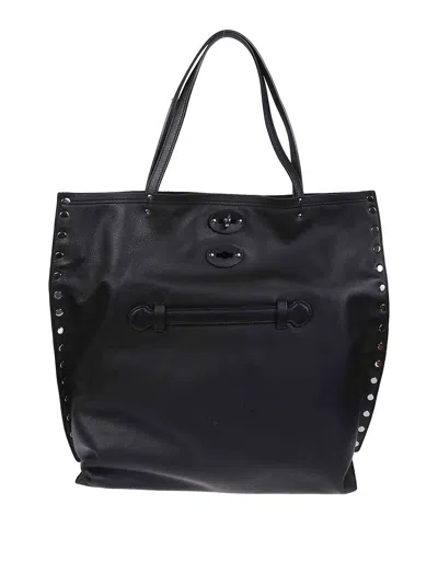 Zanellato Tote Bag In Black