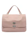 Zanellato Postina Daily Baby Leather Handbag In Pattern