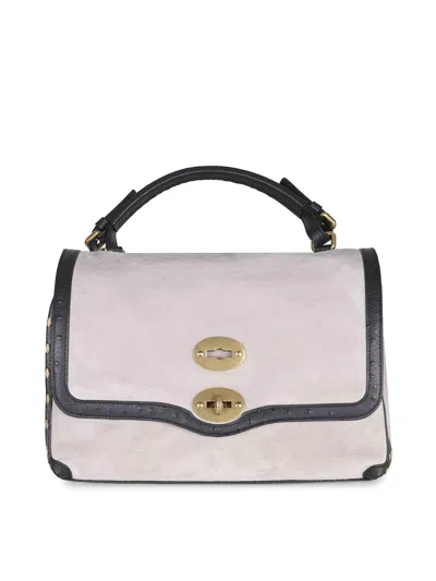 Zanellato Bag Made Of Suede Leather In White