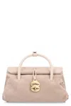 Zanellato Borsa Dotta® S In Hammered Leather In Neutral