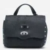 Zanellato Postina Daily Giorno Baby Handbags Black In Neutral