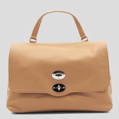 Zanellato Flip Shoulder Bag In Brown