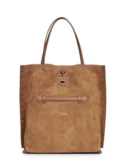 Zanellato Brown Dorsoduro A'spasso Medium Tote Bag