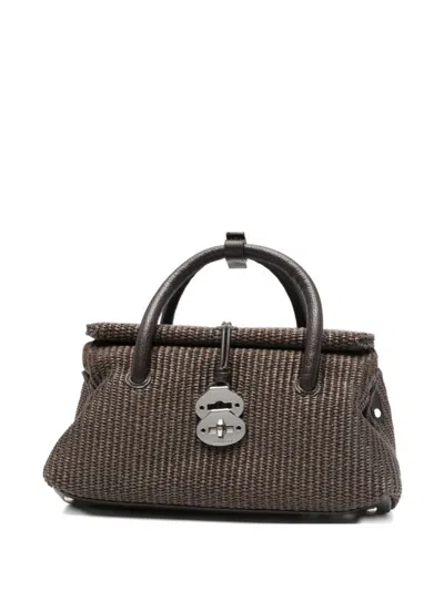 Zanellato Brown Dotta Baby Mini Satchel