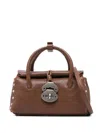 Zanellato Brown Dotta Baby Satchel In Brown