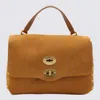 Zanellato Brown Leathe Rpostina Jones S Top Handle Bag In Neutral