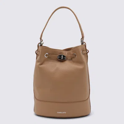 Zanellato Brown Monda Daily S Top Handle Bag