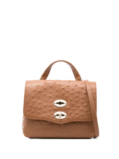 Zanellato Brown Postina Mini Satchel