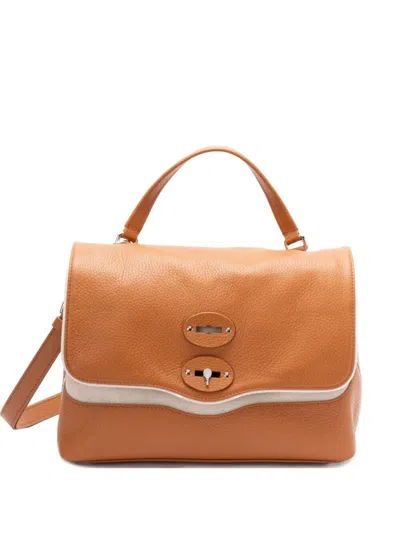 Zanellato Brown Postina Satchel Bag