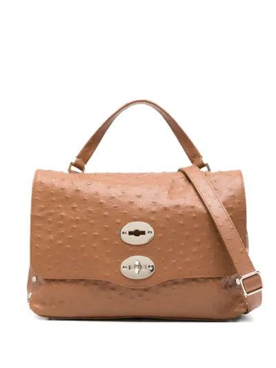 Zanellato Brown Postina Small Satchel