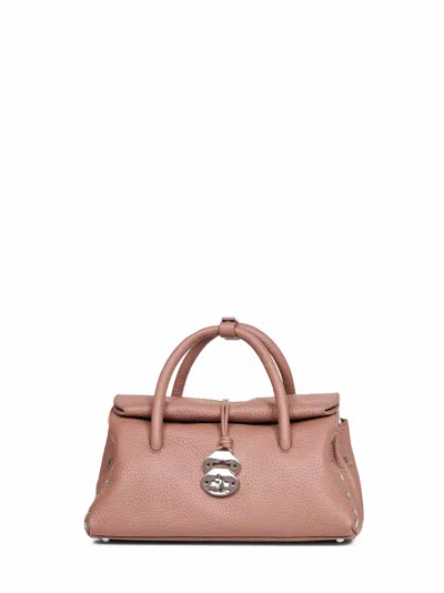 Zanellato Brown Ribolla Dotta Small Handbag