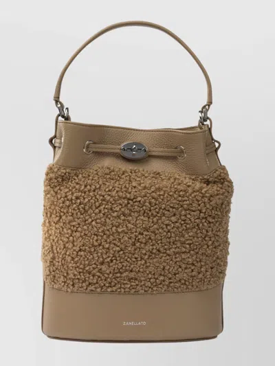 Zanellato Bucket Bag With Top Handle And Strap