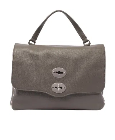 Zanellato Calf-leather Satchel-bag In Black