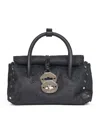 Zanellato Capsule Black Dotta Baby Handbag In Black