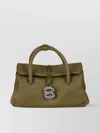 Zanellato Structured Leather Handbag With Textured Finish